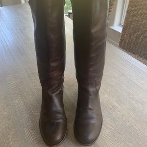 Frye brown leather boots